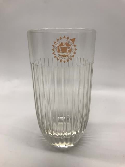 Afbeelding van latte glas 45cl met ATT logo